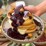 Blaubeer Pancake